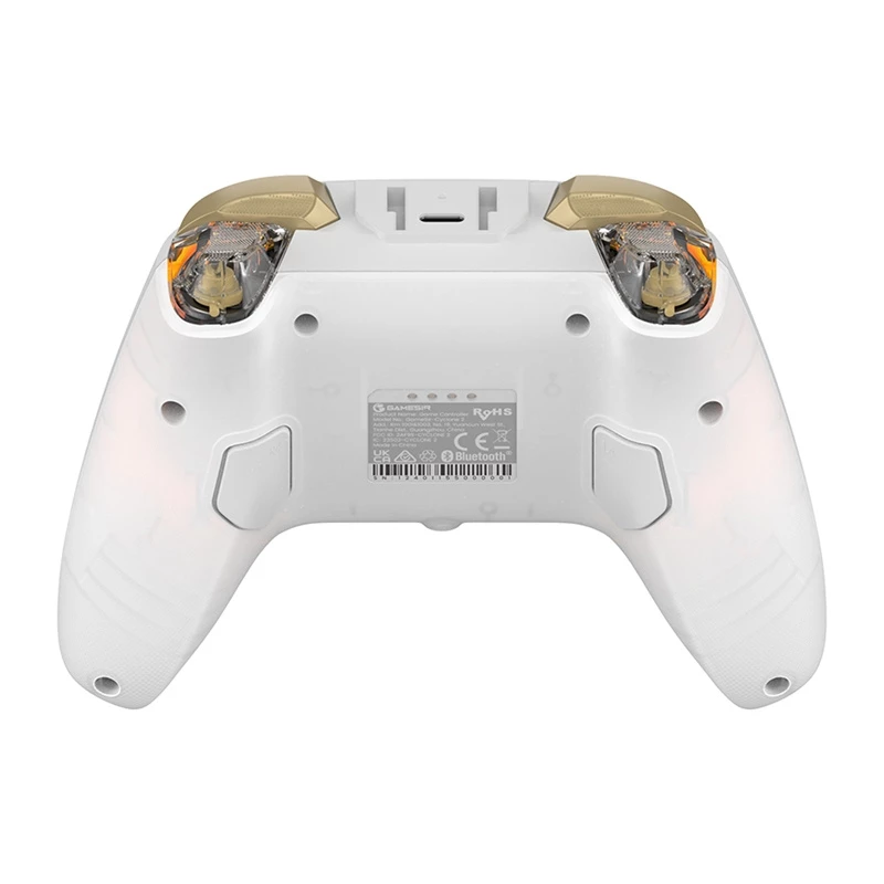 Wireless Controller GameSir Cyclone 2 HRG1001 — Bluetooth, Ergonomic Design, White