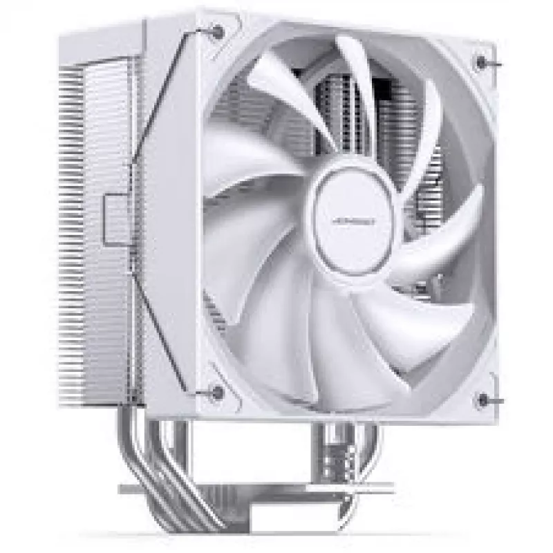 CPU cooler Jonsbo CB40 WHITE ARGB, PWM control, ARGB lighting, compact tower, white
