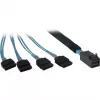 Cable SFF 8643/4x SATA Inter-Tech 0.5m