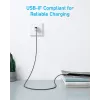 Anker Innovations 322 USB-A to USB-C Cable Nylon 1.8M Black - Cable - Digital/Data