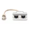 Patch Cable Adapter Digitus CAT 5e shielded 1:1