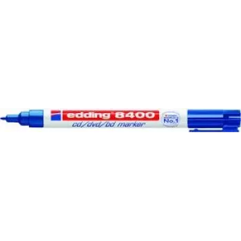 Permanent Marker Bullet Tip Edding 8400 Blue