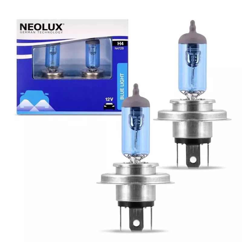 Neolux Blue Light H4 12 V 60/55 W, 2 pc(s).