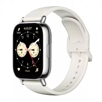 Smartwatch Xiaomi Redmi Watch 5 Lite — 1.96 inch AMOLED, GPS, 470mAh, Gold case, White TPU band