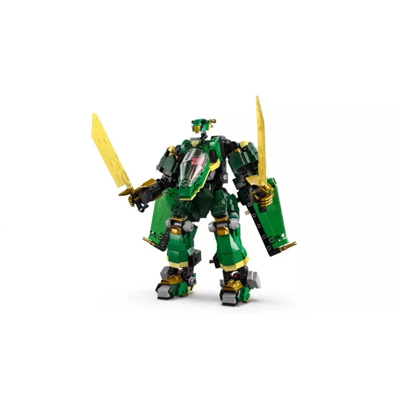LEGO NINJAGO set 71845 Lloyd’s Jet Mech — 1112 pieces, 5 minifigures, movable wings, height 240 mm