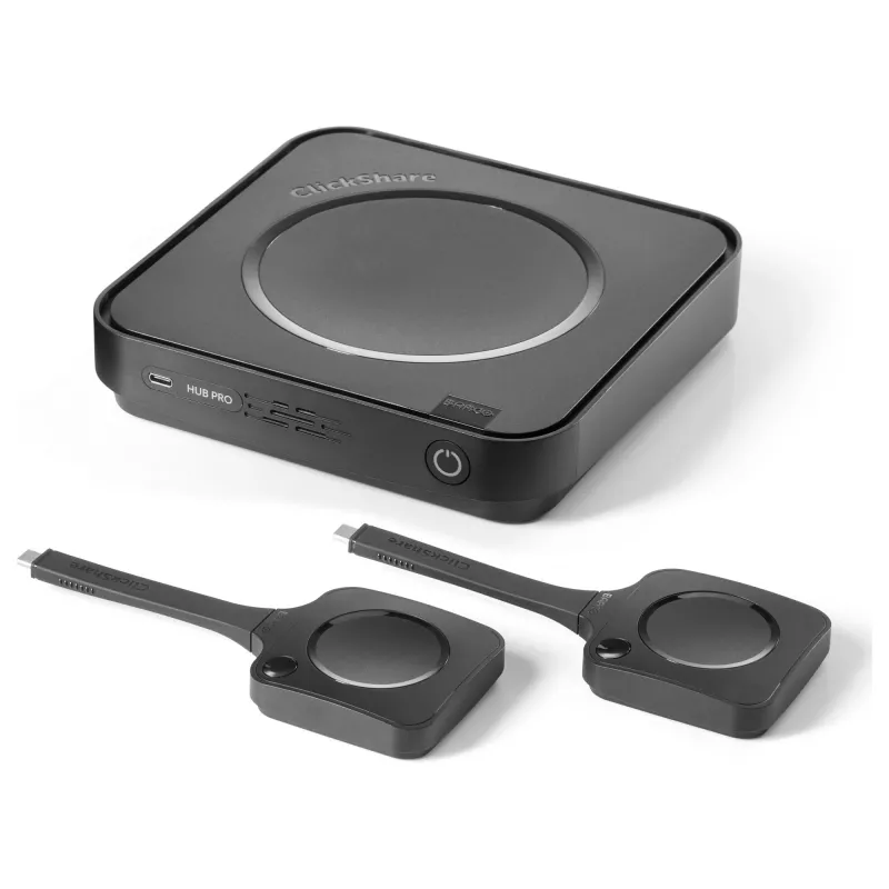 Barco ClickShare Hub Pro video conferencing system Ethernet LAN Video conferencing service management system