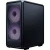 PC Case Cooler Master MasterFrame 500 Mesh Midi Tower — Black with Transparent Side, supports ATX/EATX, 2x200mm front, 1x120mm rear