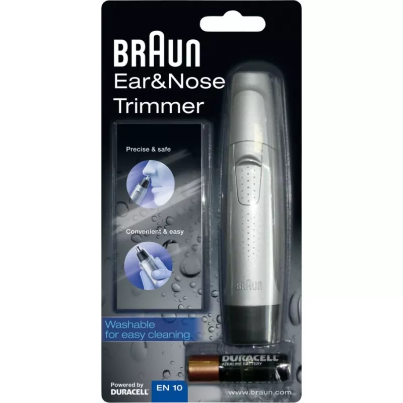 Braun Exact Series EN 10 precision trimmer Black, Silver