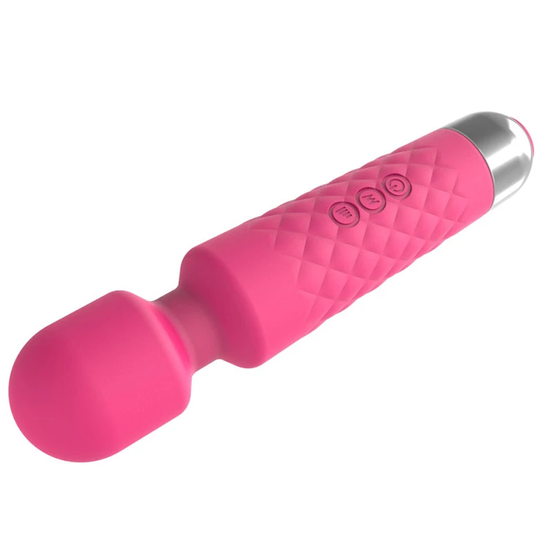 Clitoral Massager Erolab Wand-M MFN01r Rose Pink — compact wand-style personal massager