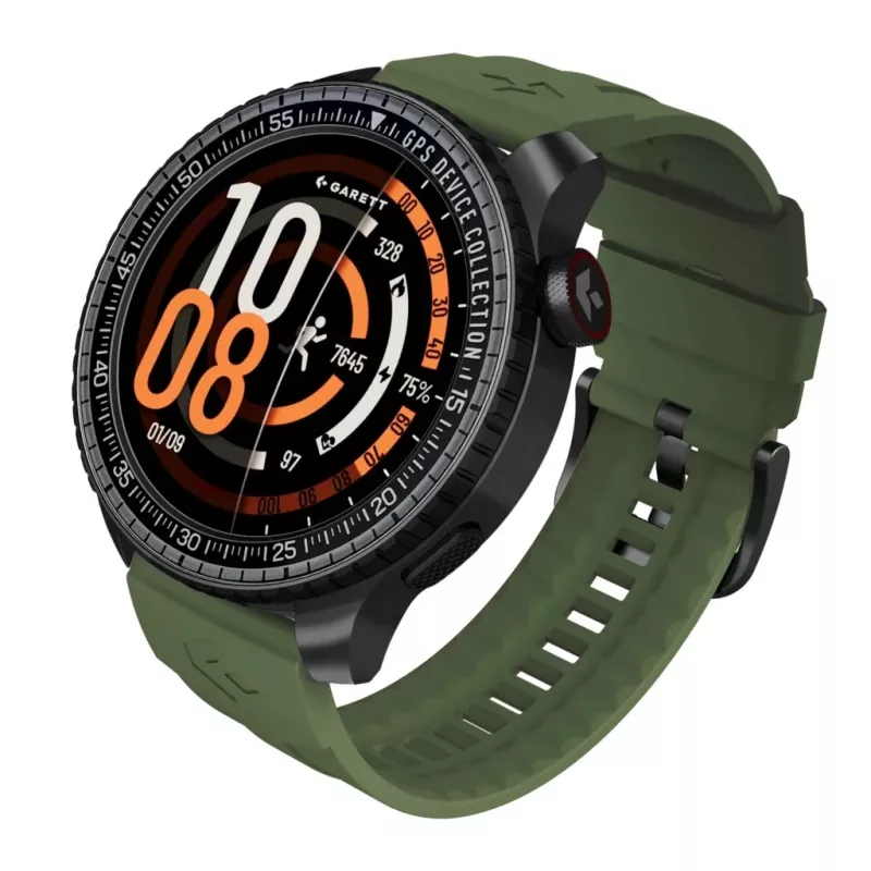 Smartwatch Garett Compass GPS black — Garett Compass GPS smartwatch, black