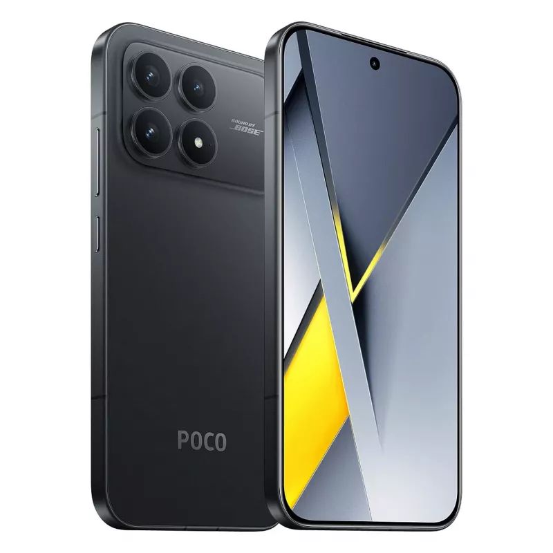 POCO F8 Pro 5G Dual SIM Smartphone, 12 GB RAM, 256 GB, Black (MZB0M3ZEU)