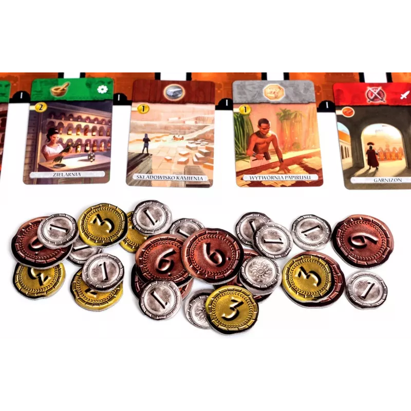 Board game 7 WONDERS OF THE WORLD - DUEL (POLISH VERSION)