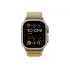 APPLE Watch Ultra 2 GPS + Cellular 49mm Natural Titanium Case with Tan Alpine Loop - Small