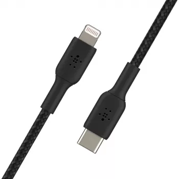 Lightning Cable Belkin CAA004BT1MBK 1m Black