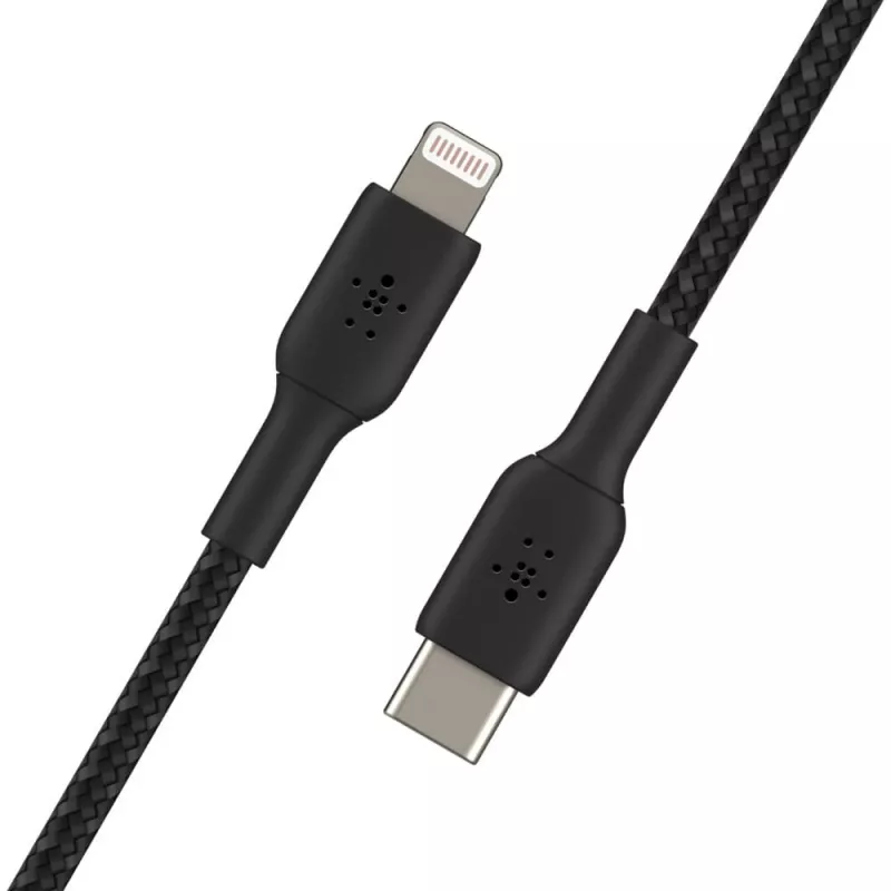 Lightning Cable Belkin CAA004BT1MBK 1m Black