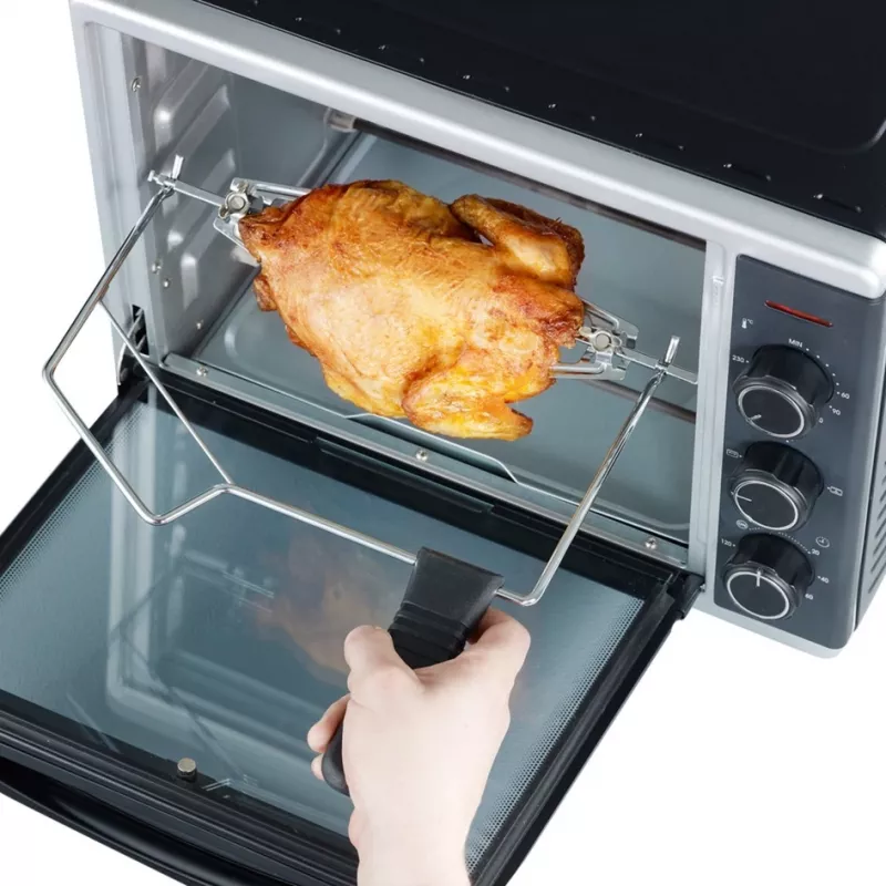 Severin TO 2056 toaster oven 30 L Black, Stainless steel Grill