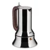 Alessi 9090/3 moka pot, 3 cups, for induction, stainless steel