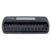 Battery charger everActive NC-1200 — universal 12-battery charger for AA/AAA, 12 V input, black