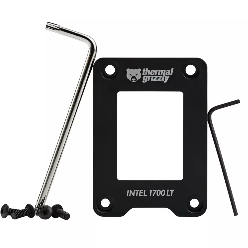 Thermal Grizzly CPU Contact Frame Intel 1700 LT — mounting frame for Intel LGA 1700