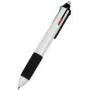 Ballpoint pen WEDO Vierfarb-Kugelschreiber 2564400 — erasable white with eraser