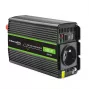 Qoltec Monolith power adapter/inverter Auto 600 W Black