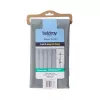 Shower curtain Beldray LA028268LGRYUFFEU7 Antibac Gray – antibacterial bathroom curtain, standard size