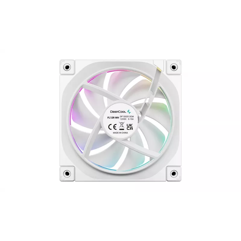 DeepCool FL12R WH ARGB 120mm Case Fans 3-Pack