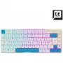 Sharkoon SKILLER SGK50 S3 PBT keyboard Gaming USB QWERTZ German White
