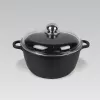 Pot with lid Maestro MR-4628C, stainless cookware, 28 cm diameter, 5.8 L, non-stick, 2 handles
