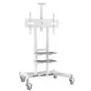 TV Stand ONKRON TS1881-W for 50–86 inch TVs, White, freestanding universal support