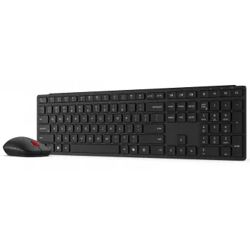 Wireless Combo Keyboard and Mouse Lenovo 6000 — multi-mode connectivity, Nordic layout