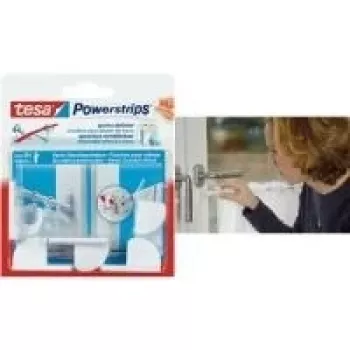 Adhesive wall hooks Tesa Powerstrips 58047, brown, pack of 4