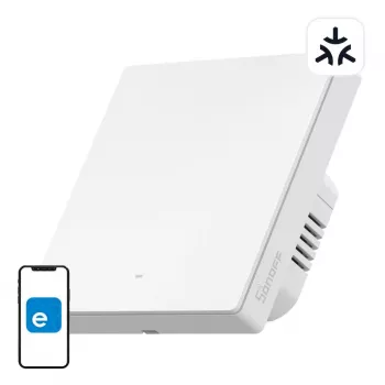 Wall Wi‑Fi smart switch Sonoff M5-1C-86W 1‑channel for single circuit control