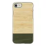 Phone case man and wood for iPhone 7/8 — bamboo forest black