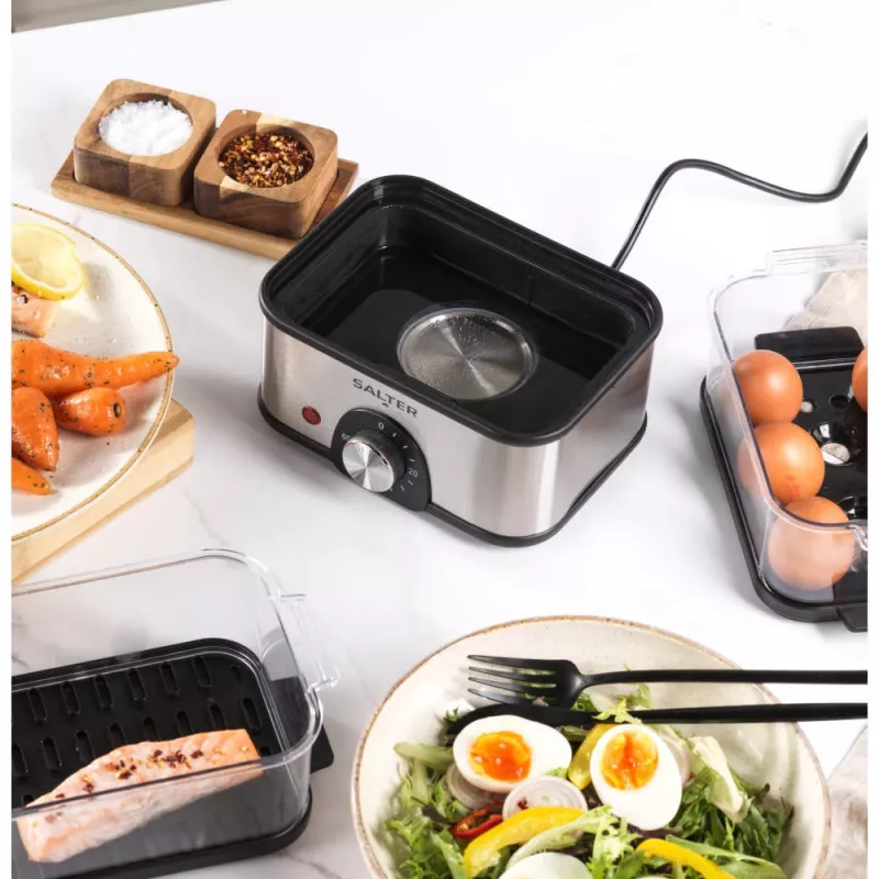 Salter EK5885VDE Compact 3-Tier Steamer