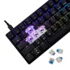 Mechanical Keyboard White Shark Shinobi-2 Blue Switch Black US layout