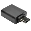 Eaton Tripp Lite Series USB 3,1 Gen 1,5 Adapter USB-C to USB Type A M/F 5 Gbps Tablet Smart Phone - USB-Adapter - USB Type A (W) to 24 pin USB-C (M) - USB 3,1 - Black (U428-000-F)
