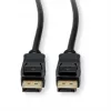 Value DisplayPort connection cable DisplayPort plug, DisplayPort plug 1.50 m Black 11.99.5798 Shield