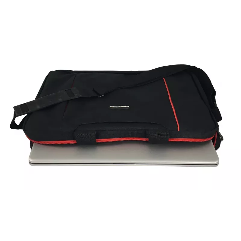 Esperanza SALERNO 39.6 cm (15.6) Toploader bag Black, Red