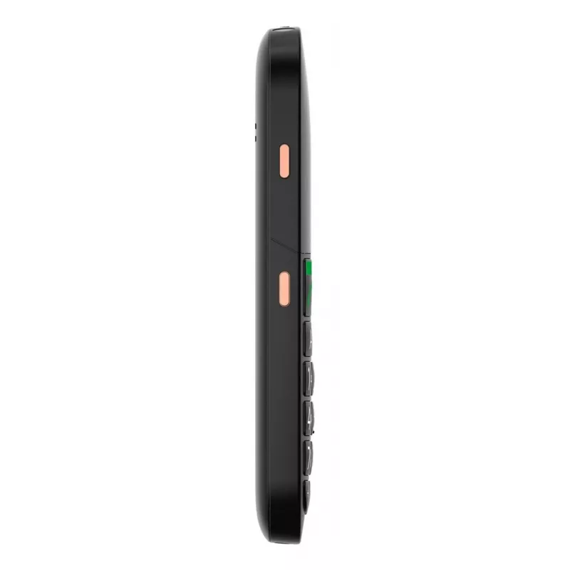 Senior mobile phone Gigaset GL695 — 2.31 inch (5.87 cm) display, 240×320, Single SIM, 4G, 2 MP camera, 1400 mAh, Black