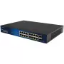 ALLNET 16+2P PoE Switch ALL-SG8418PM — 18-port Gigabit, 16 PoE ports, 2 uplink ports