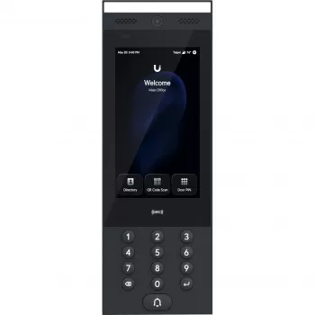 Ubiquiti G3 Intercom INDOOR/OUTDOOR Intercom Terminal For Managing Residential And Commercial Building Entry Requests With Touch Pass Support