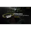 Headlamp Nitecore HA15 UHE – compact hands-free light, max 400 lumens