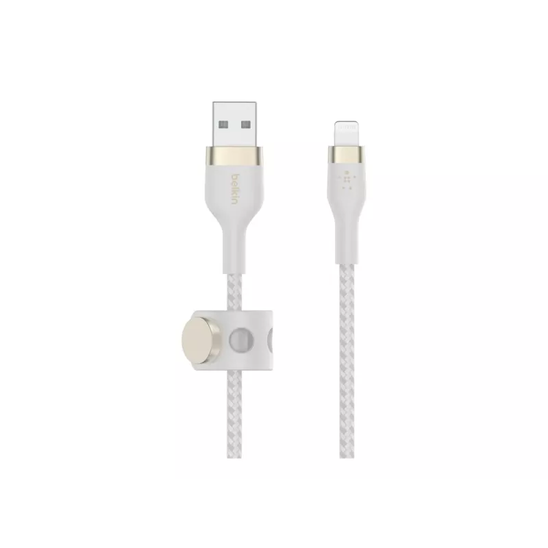 Lightning Cable Belkin CAA010BT1MWH 1m White