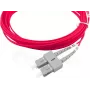 Fiber patch cable CBO SFP3233FU5MK 5 m OM4 SC to ST multimode turquoise-violet