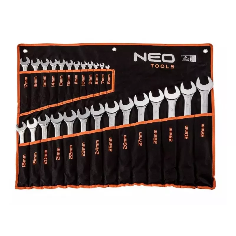 Neo Tools wrenches 6-32 mm, set of 26 pieces