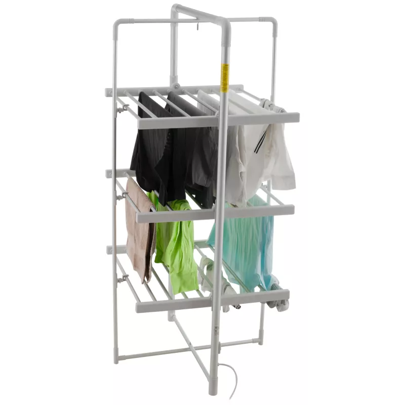 Electric foldable clothes dryer Adler AD 7829 — 300 W, 148×52×90 cm, white, freestanding