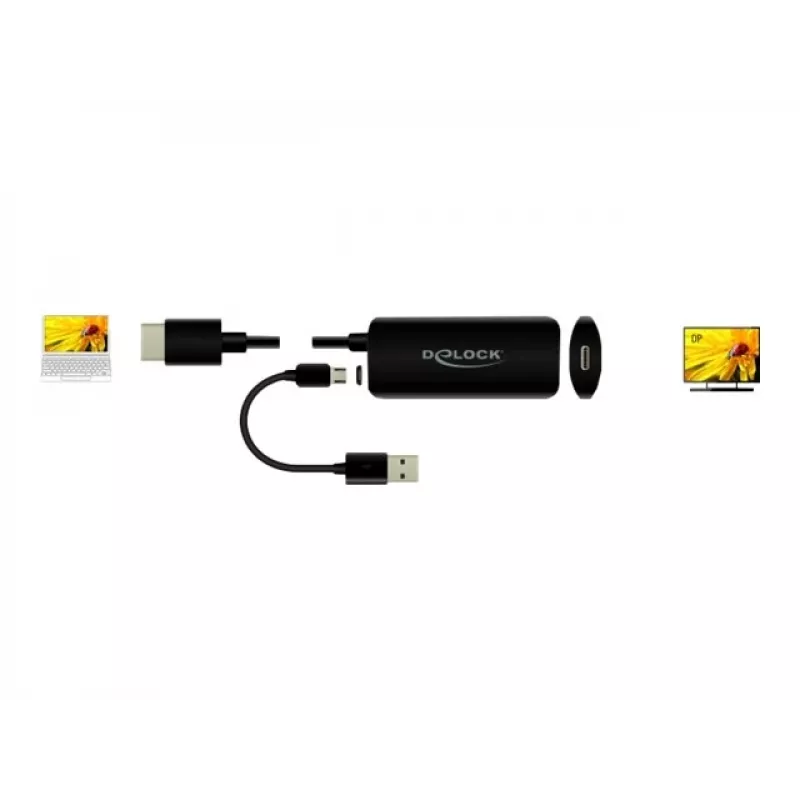 Adapter HDMI-A male to USB Type-C female DeLOCK 63251