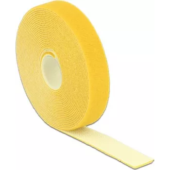 Hook/Loop Fastener DeLOCK 18739 Yellow 20mm x 5mm