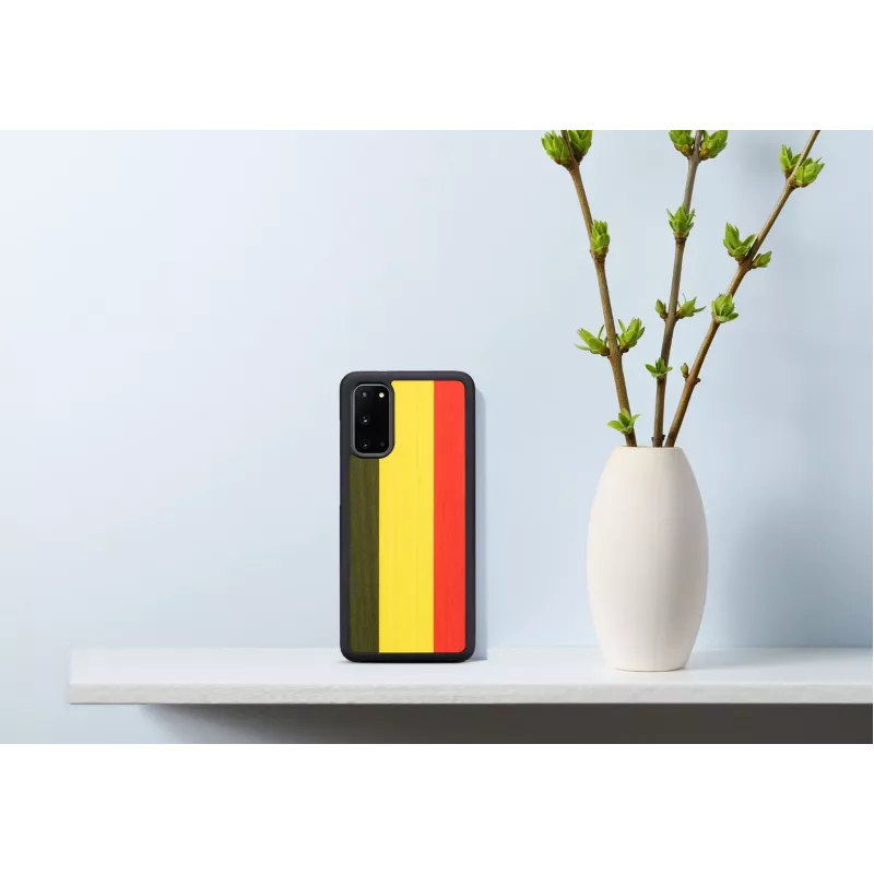 Phone case man and wood Galaxy S20 reggae black